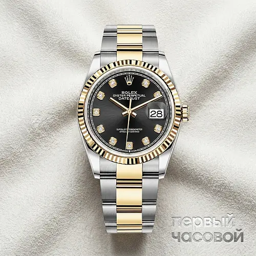 Datejust 36Mm Black Diamonds Dial