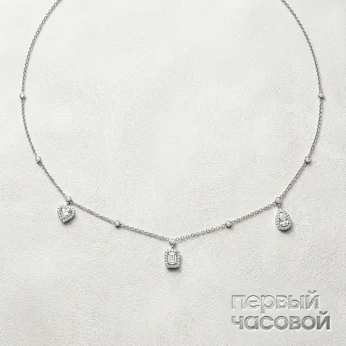 Necklace My Twin Trio 3 X 0.15 Ct