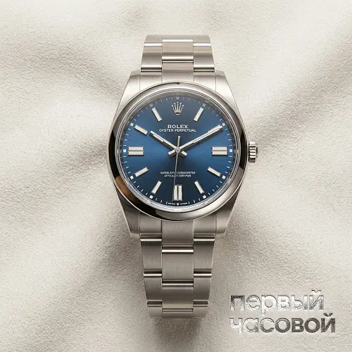 Oyster Perpetual 41 Mm Blue Dial
