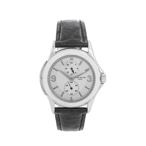 Calatrava Travel Time White Gold