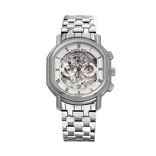 Chronograph Skeleton dial White Gold