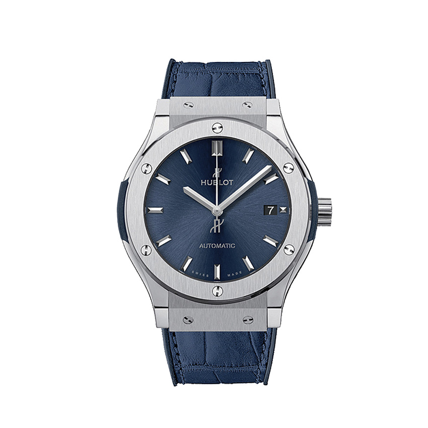 Classic Fusion Blue Titanium 45 mm