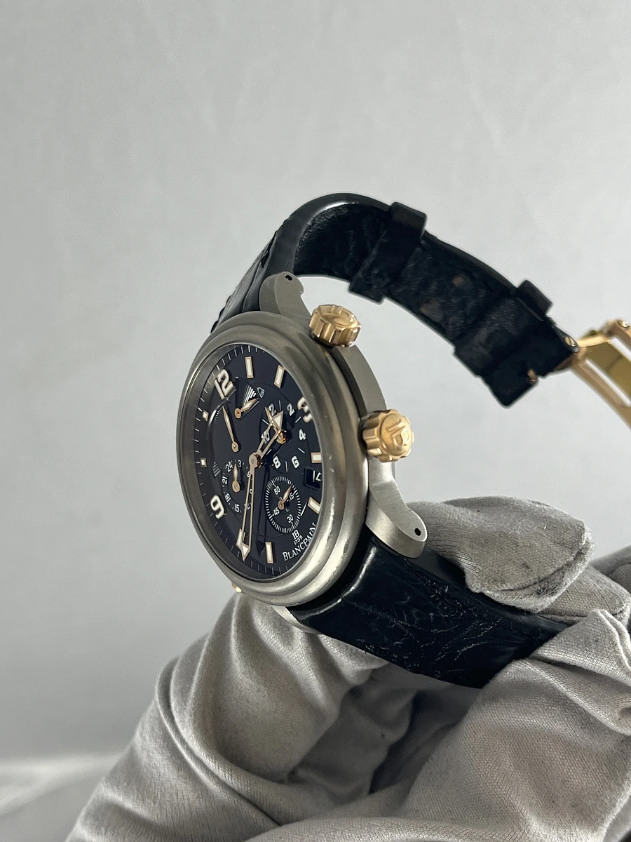 Купить элитные часы Blancpain Reveil Alarm GMT 2041-12A30-64B: в наличии в Москве!