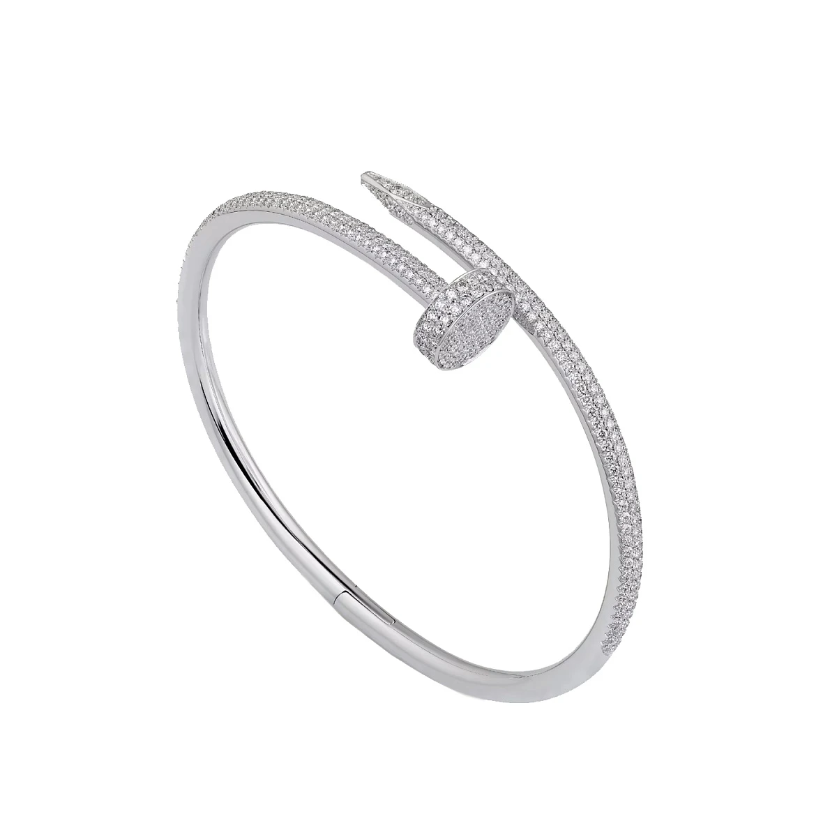Купить украшение Cartier Juste un Clou bracelet, classic model, diamonds 18 CRN6707318: в наличии в Москве!