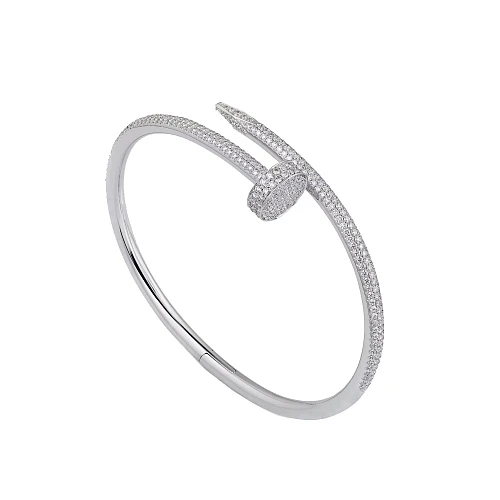 Juste un Clou bracelet, classic model, diamonds 18