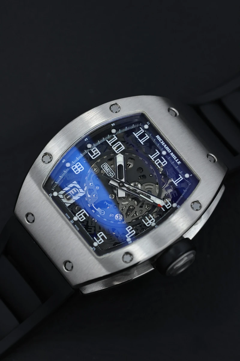 Richard Mille RM 010 Skeletonized Automatic White Gold RM010-WG — фото 3
