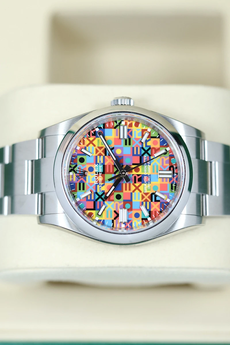 Купить элитные часы Rolex Oyster Perpetual 36 Jubilee-Motif 126000-0016: в наличии в Москве!