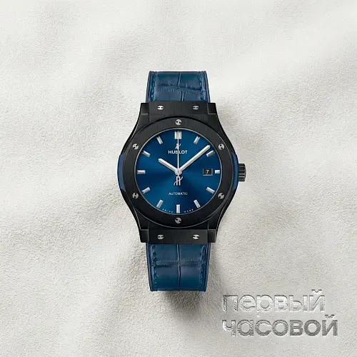 Classic Fusion Ceramic Blue 42 mm