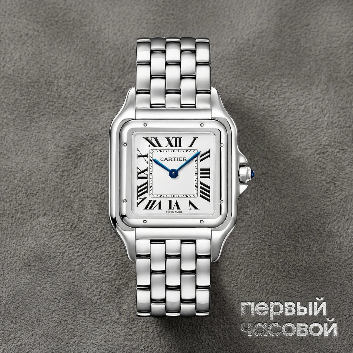 Купить элитные часы Cartier Panthère De Cartier Steel Large Size WSPN0011: в наличии в Москве!