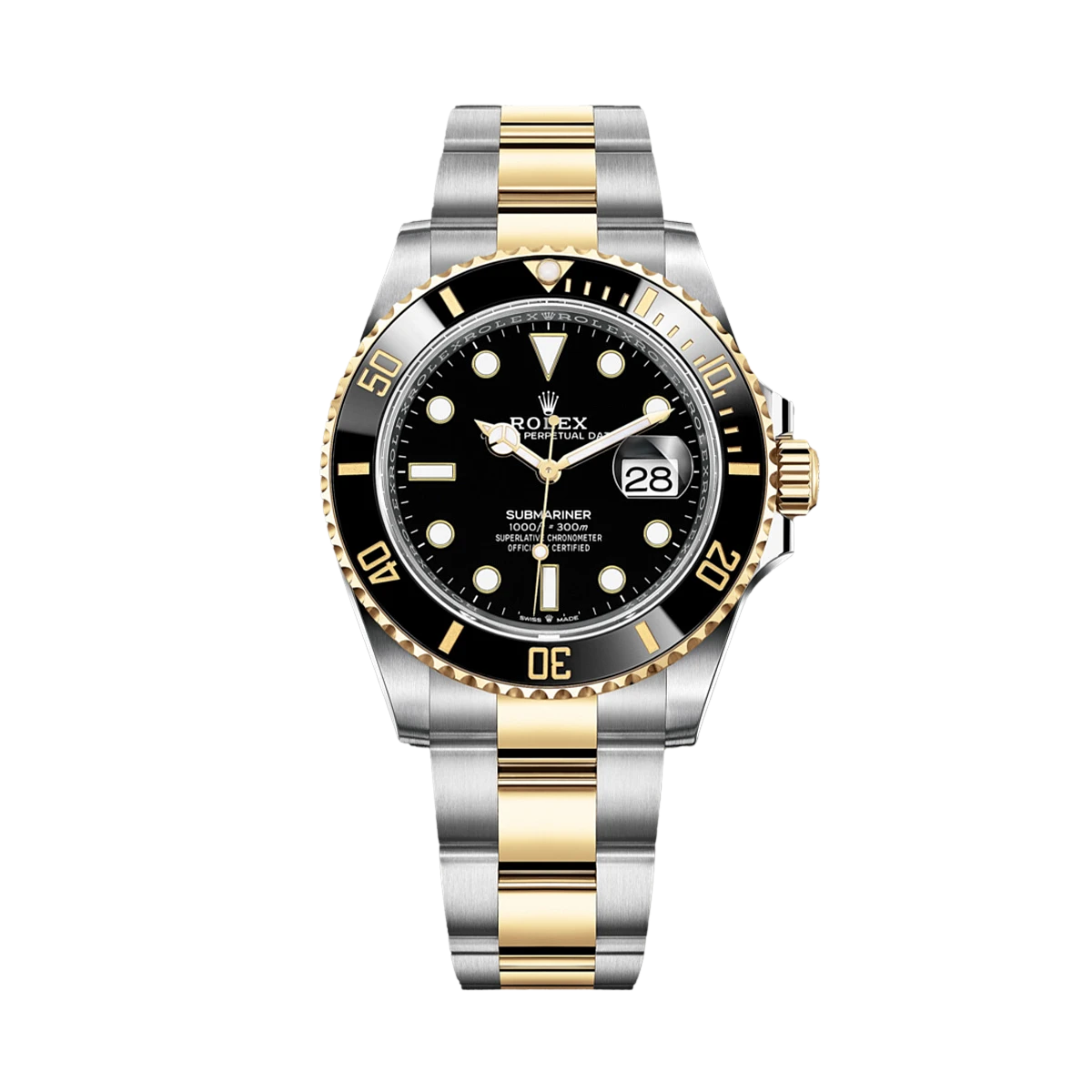 Купить элитные часы Rolex Submariner 41 mm Oystersteel and Yellow Gold 126613LN: в наличии в Москве!