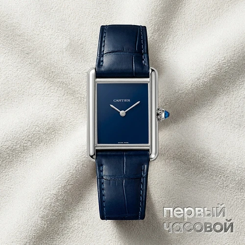 Tank Must De Cartier Blue Large