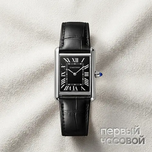 Tank Must De Cartier Black Large