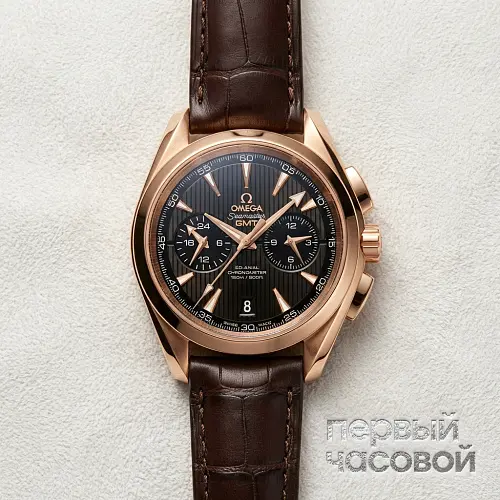 Seamaster Aqua Terra 150 m  Co-Axial Gmt Chronograph 43 mm