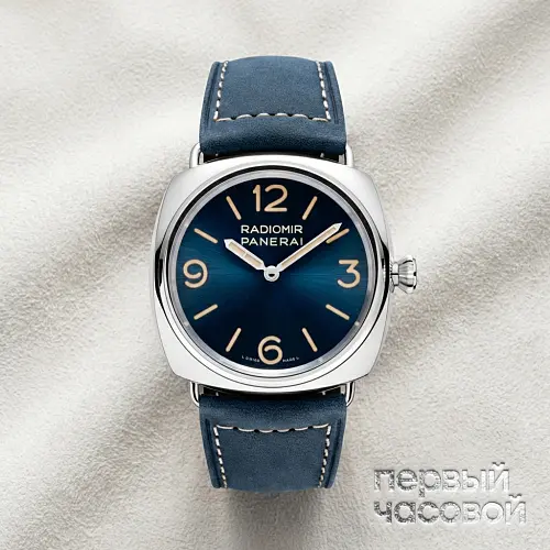 Panerai Radiomir Officine 45Mm Hand Wind Blue Dial