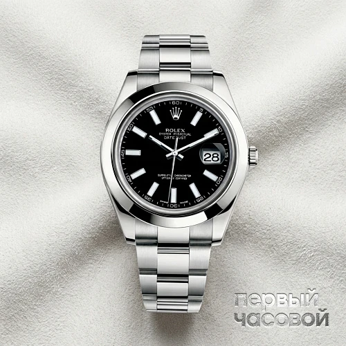 Datejust II Black Dial Sticks