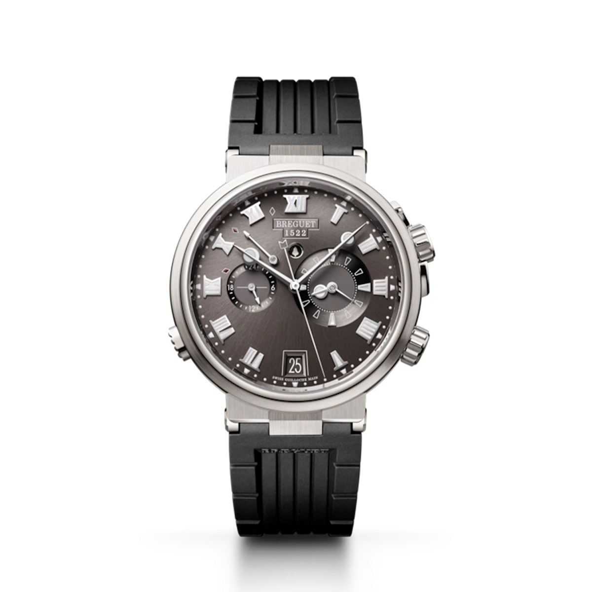 Купить элитные часы Breguet Marine Alarme Musicale Titanium 5547TI/G2/5ZU: в наличии в Москве!