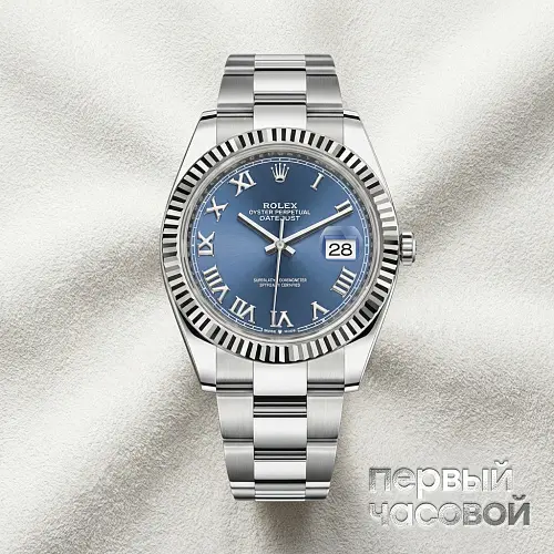 Datejust II 41mm Blue Azzurro 2021