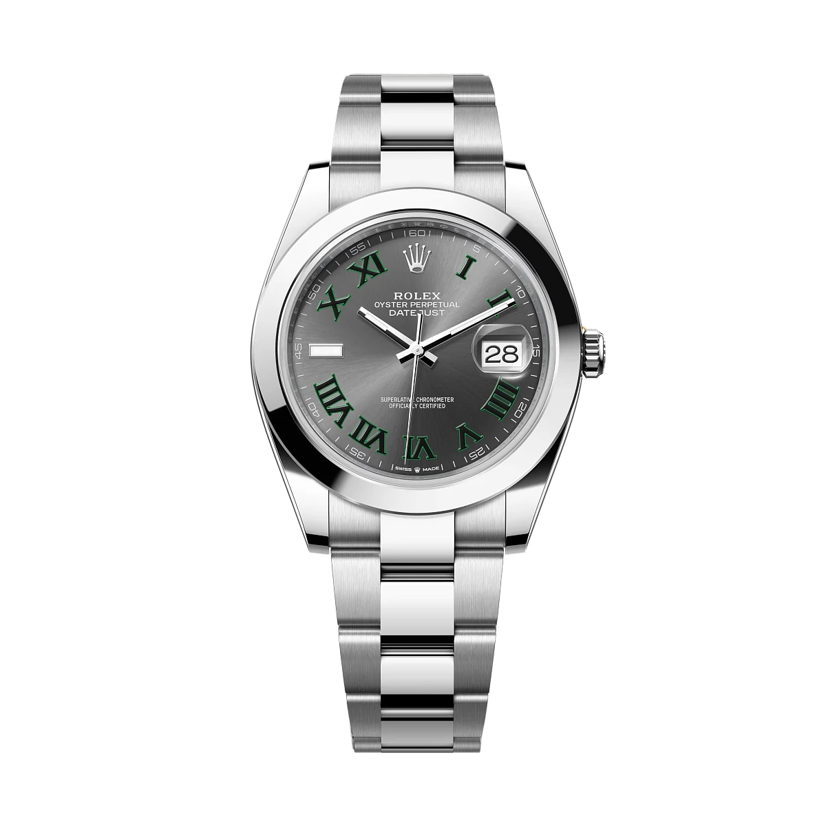 Купить элитные часы Rolex Oyster Datejust 41 mm Wimbledon 126300: в наличии в Москве!