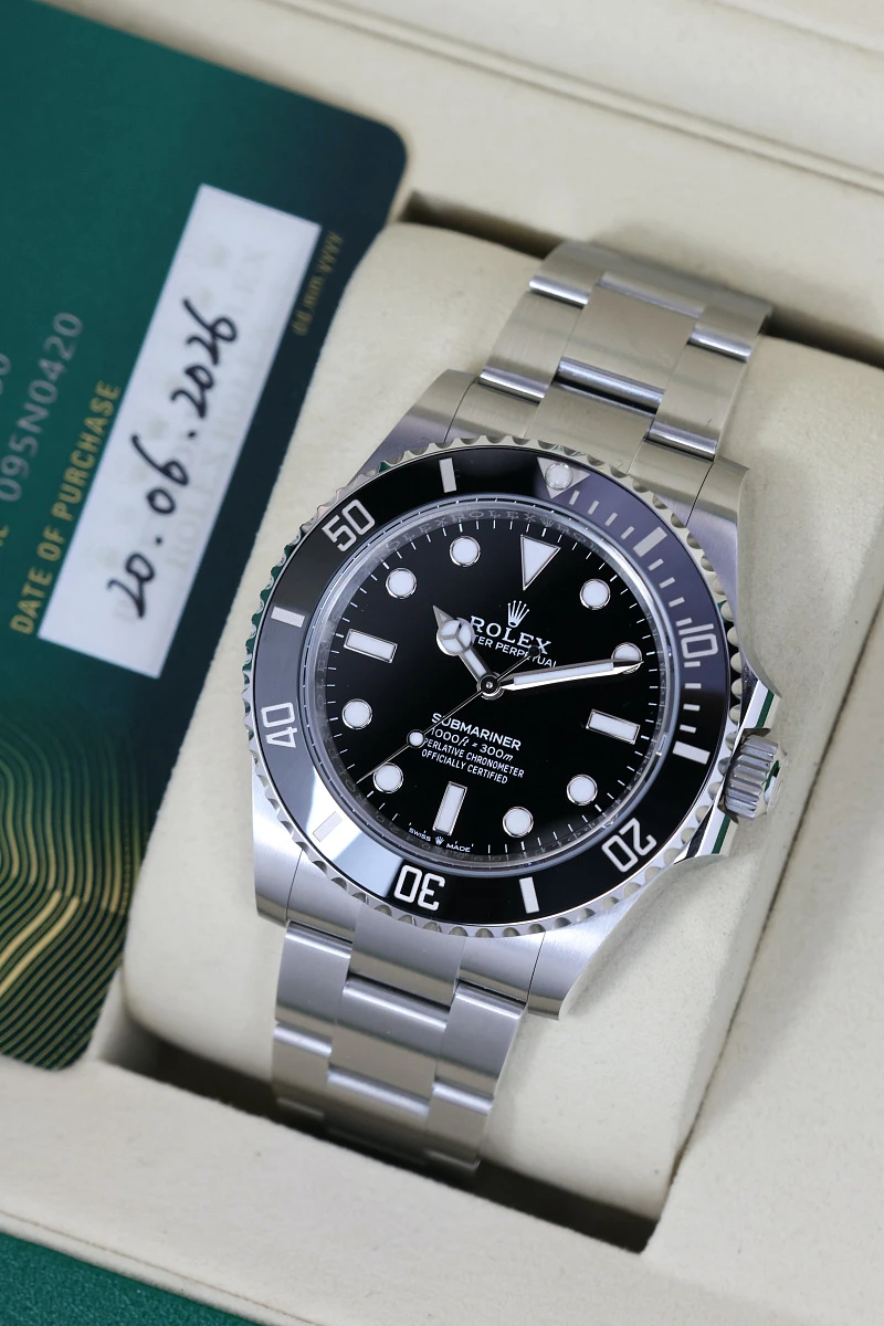 Купить элитные часы Rolex Submariner No Date Steel 124060: в наличии в Москве!
