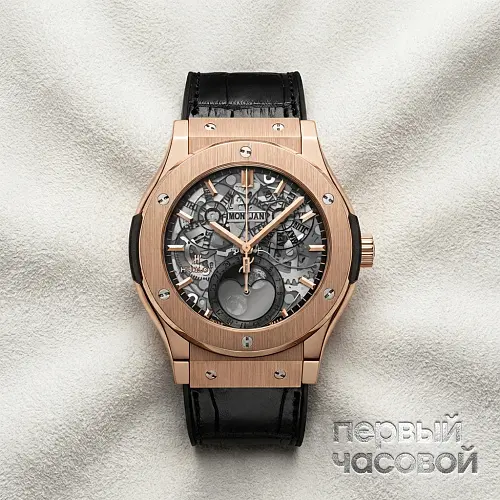 Classic Fusion Aerofusion Moonphase King Gold Diamonds 42 Mm