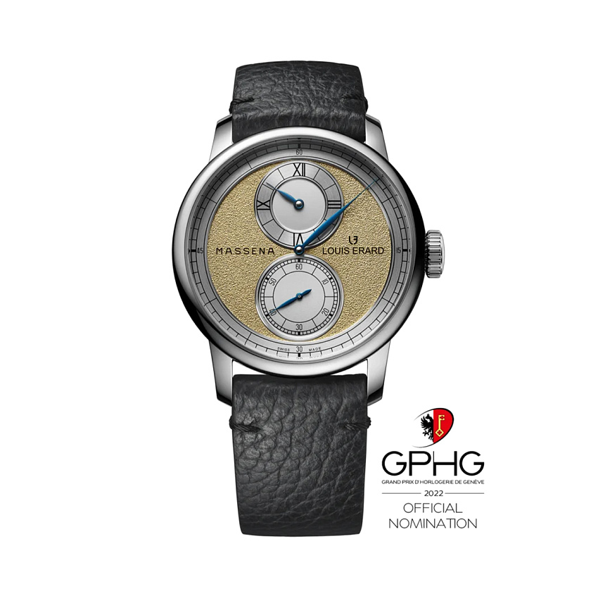 Le Régulateur Louis Erard x Massena LAB Gold