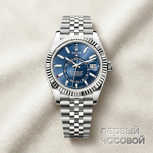 Oyster Perpetual Sky-Dweller Blue Dial Jubilee