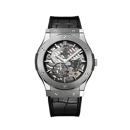 FUSION CLASSICO ULTRA-THIN SKELETON TITANIUM 45MM