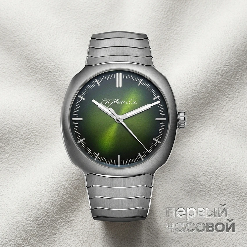 Streamliner Centre Seconds Matrix Green