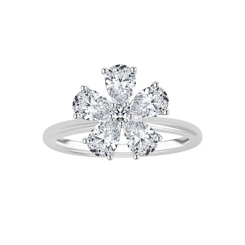 Кольцо с бриллиантами 2,51 ct. H/VVS2