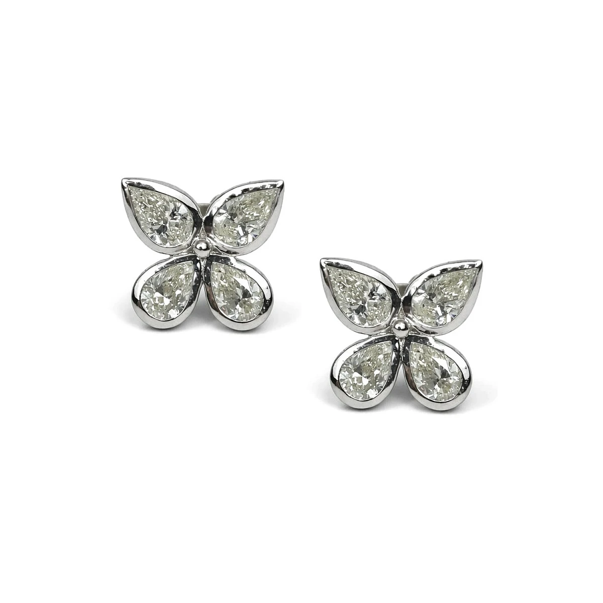 Odelia Butterfly Stud Earrings AER-19966-2