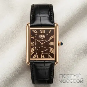 Cartier Tank Louis XL 38 mm Rose Gold Date and Power Reserve