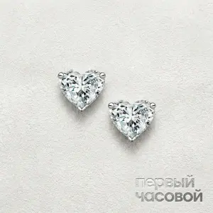 Studio jewelry Серьги с бриллиантами 0,90/0,90 ct H/VS2