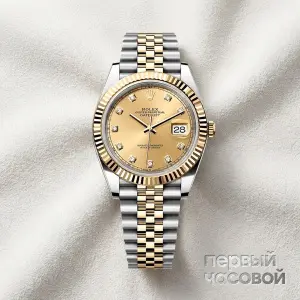 Rolex Datejust II 41 mm Steel And Yellow Gold Diamond Index