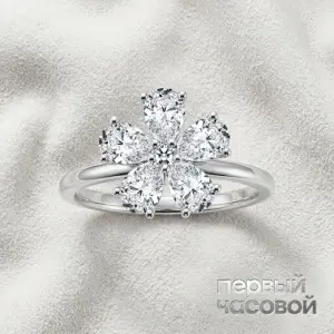 Studio jewelry Кольцо с бриллиантами 2,51 ct G-H/VS