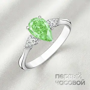 Studio jewelry Кольцо с бриллиантом 2,01 ct FBGY/VS1