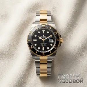 Rolex Submariner Steel & Yellow Gold Black Dial