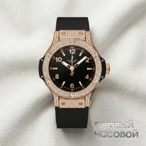 Hublot Big Bang Gold Pav 38