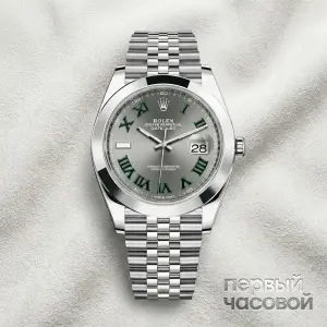 Rolex Datejust 41 mm Wimbledon Dial