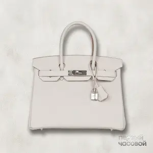 Hermes Hermès Hermes Birkin 30 Gris Pale Togo