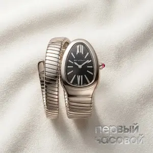 Bvlgari Serpenti Tubogas Black Dial