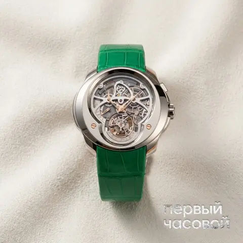 Cuatro Tourbillon Dail-Side Column Wheel Monopusher Chronograph