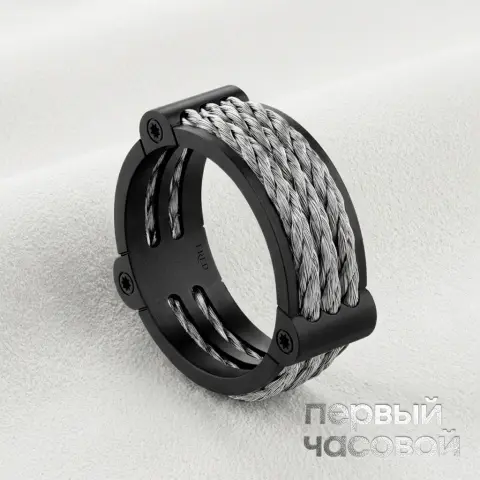 Кольцо Force 10 Winch, большая модель, титан и сталь