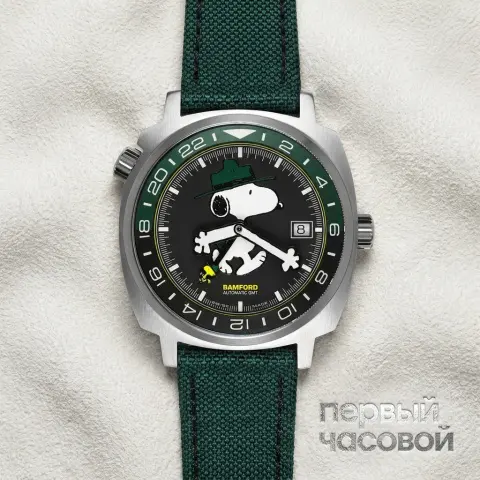 Limited Edition Peanuts "Beagle Scout" GMT Limited Edition For Hodinkee