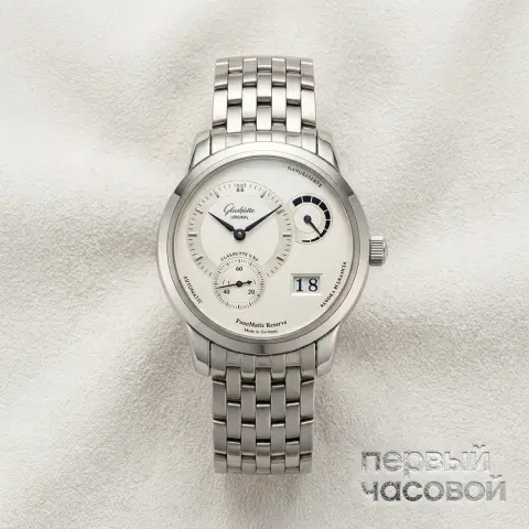 Panomatic Stainless Steel With Power Reserve And Date